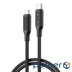 Дата кабель USB-C to USB-C 1.0m XO (NB-Q265B-CC.black)