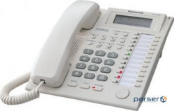 Системний телефон KX-T7735 White (аналоговий) для АТС Panasonic KX-TE / TDA Аналоговий с (KX-T7735UA)