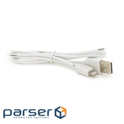 Кабель iKAKU XUANFENG charging data cable for iphone, White, довжина 1м, 2,1А , BOX