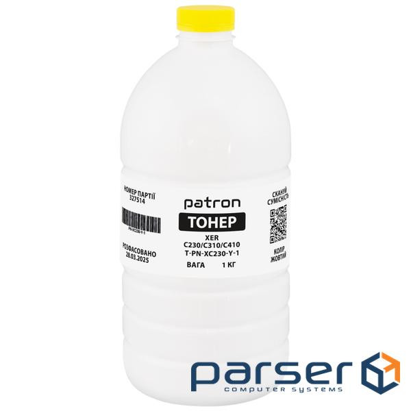 Тонер XER C230/C310/C410 1 кг, Yellow Patron (PN-XC230-Y-1)