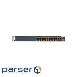 Комутатор NETGEAR M4300-28G-POE+ (GSM4328PA) (GSM4328PA-100NES)