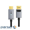 Кабель мультимедійний DisplayPort M to HDMI M 3.0m 4K60Hz Cabletime (CA915330)