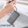 УМБ Acefast 10000mAh 30W PD USB-C witch cable, USB-A, Li-Pol, M7 Black (6974316283379)