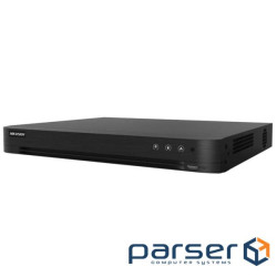 Відеореєстратор Hikvis (iDS-7208HTHI-M2/S(C) 8-канальний 5 MP 1U H.265 AcuSense TURBO DVR)