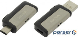 Storage device SanDisk 32GB USB 3.0 + Type-C Ultra Dual R150MB/ s (SDDDC2-032G-G46)