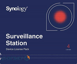 Ліцензія Surveillance Station на 4 камери (LICENSE PACK 4)