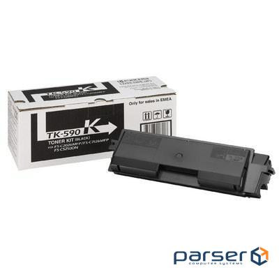 Тонер-картридж Kyocera TK-590K 7К black (FS-C2026/2126/5250) (1T02KV0NL0)