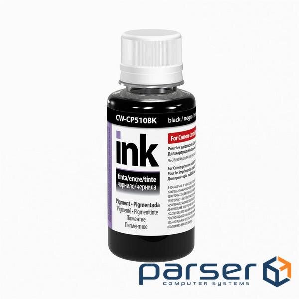 Чорнило ColorWay Canon PGI-5/520/PG-40/37 BlackPigm. (CW-CP510BK01)