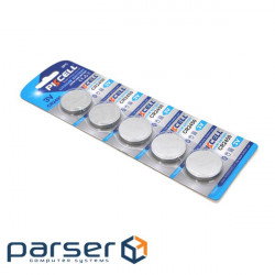 Lithium battery PKCELL CR2450, 5 pcs in a blister (pack. 100 pcs) price per blister . Q30 (PC/CR2450)