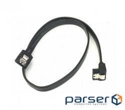 Cable SATA 7pin F/ F, чорний, 40см (B00972)