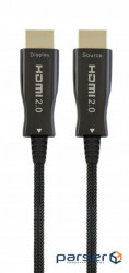 Кабель мультимедійний HDMI to HDMI 80m AOC V2.0 Cablexpert (CCBP-HDMI-AOC-80M)
