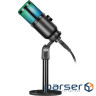 Ігровий стрім мікрофон Defender Glow GMC 400 USB, RGB, 1.3 м (64640)