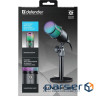 Ігровий стрім мікрофон Defender Glow GMC 400 USB, RGB, 1.3 м (64640)