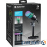 Ігровий стрім мікрофон Defender Glow GMC 400 USB, RGB, 1.3 м (64640)