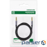 Кабель мультимедійний 3.5mm M to 3.5mm M 1.0m (4pin) AV183 gray Ugreen (10648)