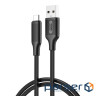 Кабель XO USB - USB Type-C (M/M), 3А, 60W, 1 м, Black (NB265-AC.black)