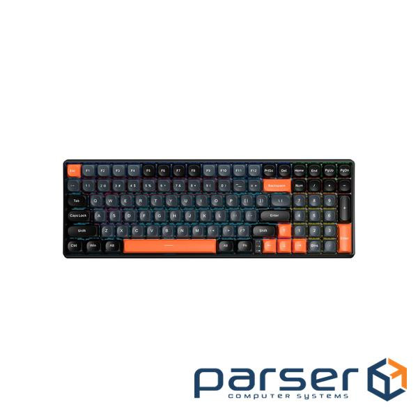 Клавиатура Aula S100 Wired keyboard Brown switch Black EN/UA (6948391203157)