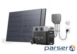 Комплект енергонезалежності EcoFlow PowerStream - мікроін (DELTAPro-EU-C20/EFPowerStreamMI-EU-600W)