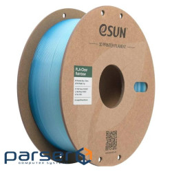 Пластик для 3D-принтера eSUN PLA Clear Rainbow 1,75mm 1kg Transl BLUE WHITE (PLA-CLRB175T-UW1P1)