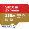 Memory card SanDisk 256GB microSDXC C10 UHS-I U3 R190/W130MB/s Extreme V30 (SDSQXAV-256G-GN6MN)