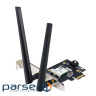 Бездротовий адаптер Asus PCE-BE6500 (90IG09G0-MO0B00) (WiFi7, BE6500, Tri-band, Bluetooth 5.4, WPA3