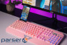 Клавіатура 2E Gaming KG315 RGB USB Pink Ukr (2E-KG315UPK)