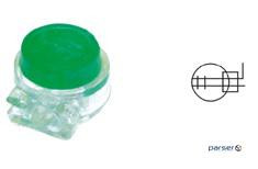Скотч-лок ізольований з гелем тип К5 (100шт) Q100, Green ) Q100, Green