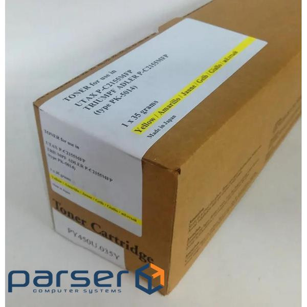 Toner cartridge Tomoegawa KYOCERA TK-5230Y Yellow + chip (PY450Y.035Y)