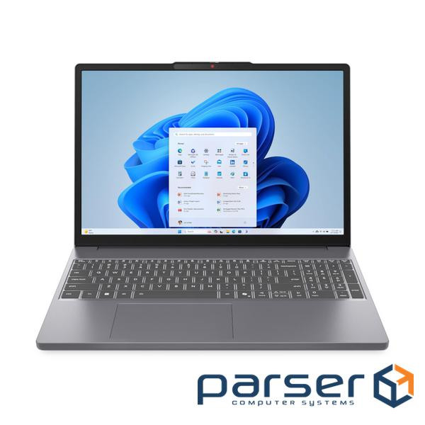 ноутбук 15.3F+M/C5-13420H/16/512/Intel HD/DOS/Luna Grey LENOVO IdeaPad Slim 3 15IRH10 (83K100YSRA)