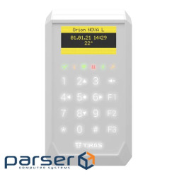 Сенсорна клавіатура OLED Тирас Tiras K-PAD OLED+ white