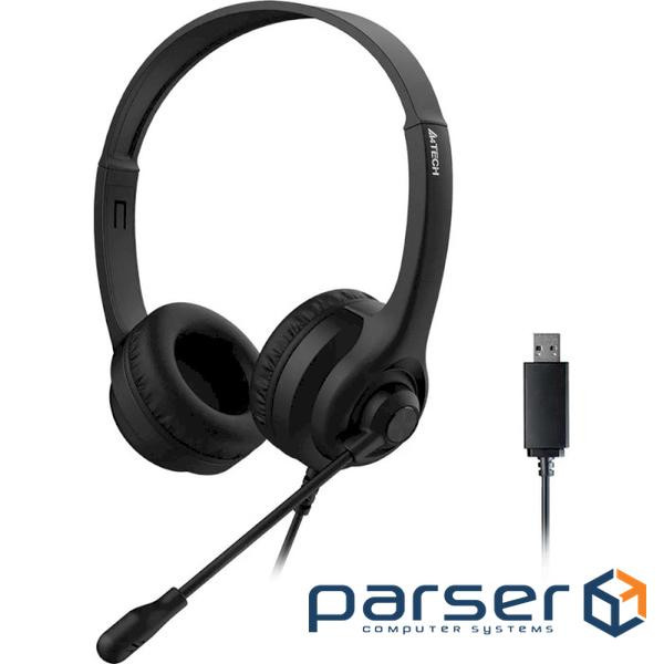 Навушники A4Tech HU-8 Black (HU-8 (Black))
