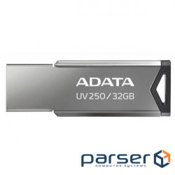 Nakopichuvach ADATA 32GB USB 2.0 UV250 Metal Black (AUV250-32G-RBK)