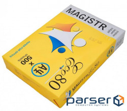 Бумага Magistr Eco 80g/m2, A4, 500л, class C, белизна 150% CIE