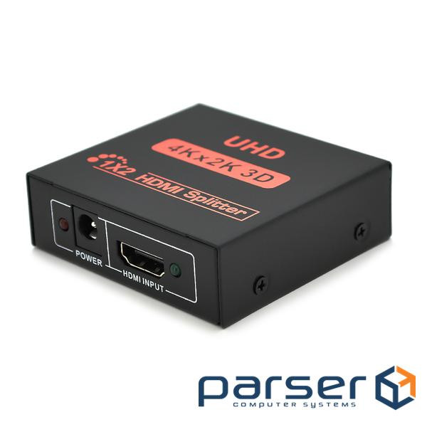 HDMI спліттер 1→2 VOLTRONIC YT-S-HDMI1=>2-4K