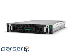 Сервер HPE DL385 Gen11 9115 3.2-3.4GHz/16-core/1P, 2x32GB, 8SFF, 2x10Gb BASE-T, MR408i- (P81843-425)