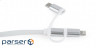 Дата кабель USB 2.0 AM to Lightning + Micro 5P + Type-C 1.0m Cablexpert (CC-USB2-AMLM32-1M-W)