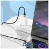 Кабель HOCO X102 USB to Micro 2.4A, 1m, nylon, aluminum connectors, Black (6942007608763)
