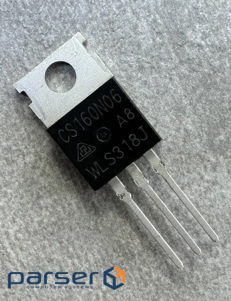 Транзистор 60V 160А ТО-220 CS160N06 (STPS20L60)