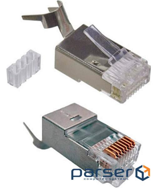 Конектор RJ45, STP, 7 cat, 8p8c (50шт пакет) KINGDA KD-PG8027/50 (KD-PG8027/50шт )