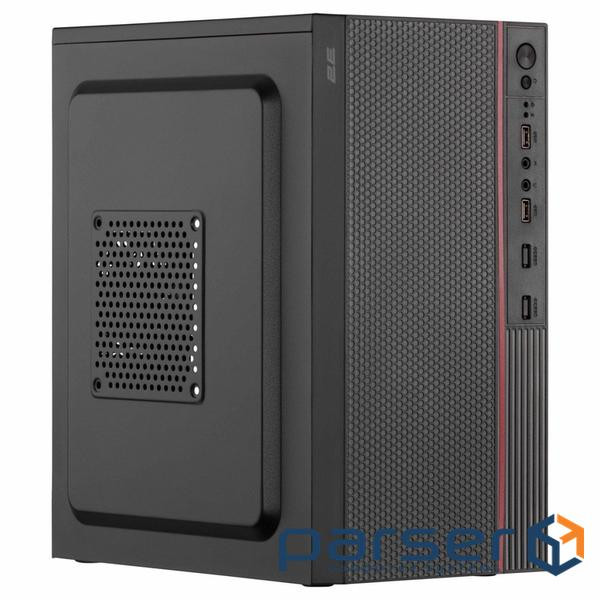 Корпус 2E TeamX TMX03 Black 500W (2E-TMX03-500)