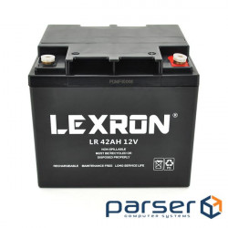 Акумуляторна батарея LEXRON LR-12-42 (12В, 42Агод )
