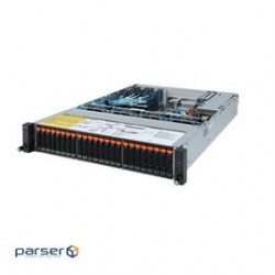 Gigabyte Server R272-Z32 2U 24Bay NVMe AMD EPYC7002 Socket SP3 26x2.5"hot-swappable Retail