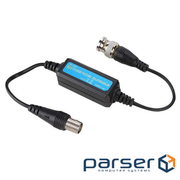 Пристрій від перешкод та наведень відеосигналу з вбудованим грозозахист по коаксіальному (UPG-UTP01) (UPG-UTP01)