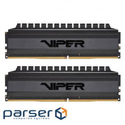 Модуль пам'яті PATRIOT Viper 4 Blackout DDR4 3200MHz 64GB Kit 2x32GB (PVB464G320C6K)