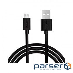 Date cable USB 2.0 AM to Micro 5P 1.2m 2.4A PVC Choetech (AB003)