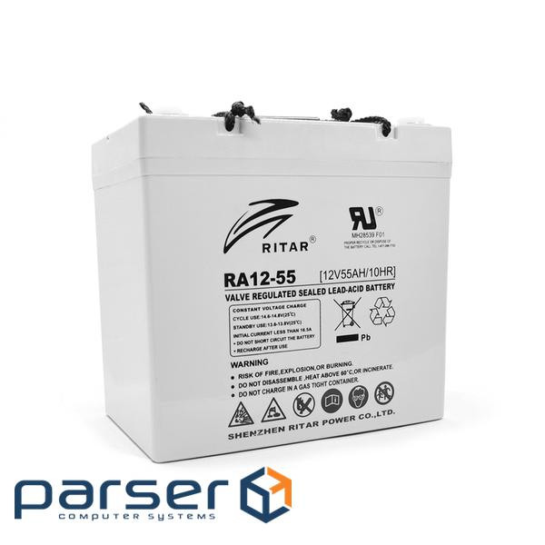 Акумуляторна батарея RITAR RA12-55 12V 55.0Ah