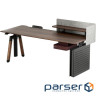 Компютерний стіл з електрорегулюванням висоти Sihoo D07 1.8m Walnut/Bla (D07A-101/D07J-101-AB/D07-P)