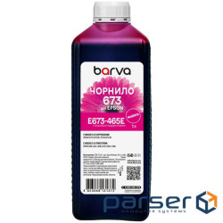 Чорнило Barva Epson 673 1 л, special, magenta (E673-465e)