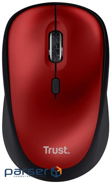 Миша Trust Yvi+ Silent Eco Wireless Red (24550)