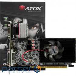Video card MSI GeForce GT1030 2048Mb AERO ITX OC (GT 1030 AERO ITX 2G OC) PCI-Express x16 3.0, 2 ГБ, GDDR5, 64 Bit, Base - 1265 MHz, Boost - 1518 MHz, 1 x HDMI, 1 x DVI, 30 Вт AFOX G210 GDDR2 1GB (AF210-1024D2LG2-V7)
